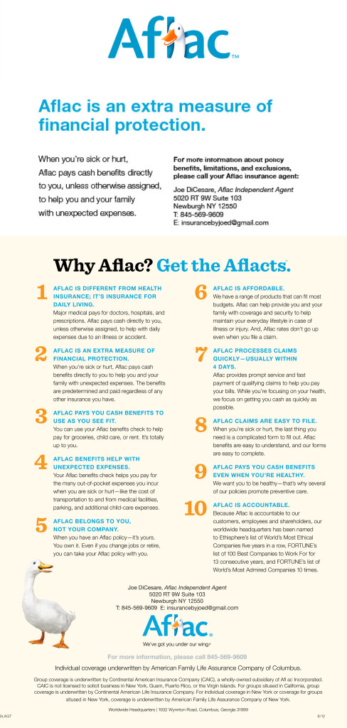 12 American family life assurance company of columbus aflac jobs